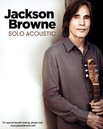 Jackson Browne Solo Acoustic Tour 2016