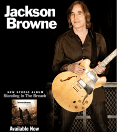 Jackson Browne Announces 2015 US Summer Tour Dates In Support Of His New Album, Standing In The Breach