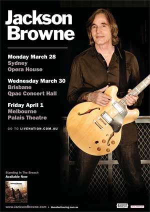 Jackson Browne Australia Nz Tour New