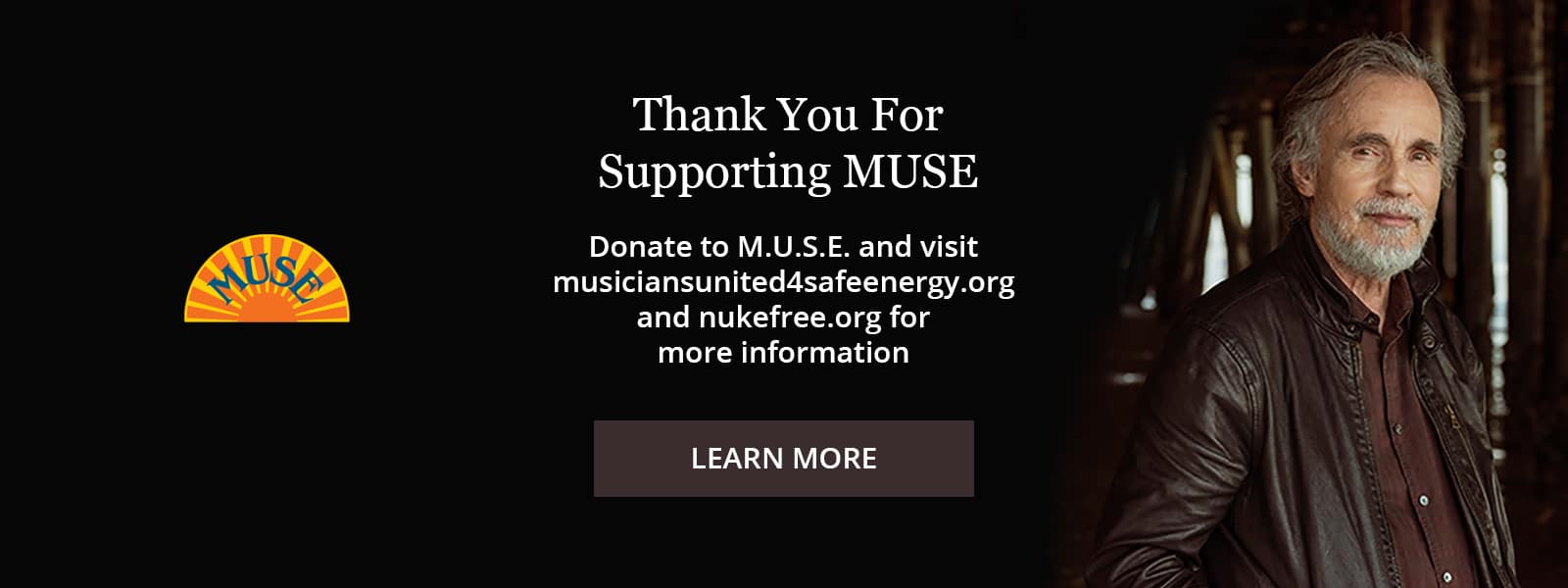 Thank you for supporting MUSE Learn More
